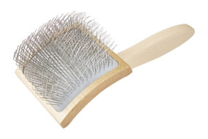 KELLER curved slicker brush - L