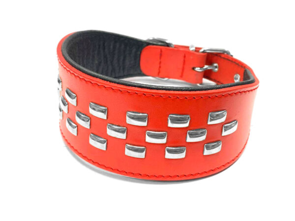collar-olly-40cm-punane Kaelarihm OLLY voodriga 45cm - Image 1