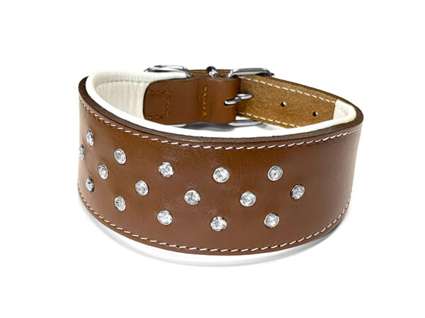 nala ginger white Kaelarihm NALA voodriga 40cm - Image 1