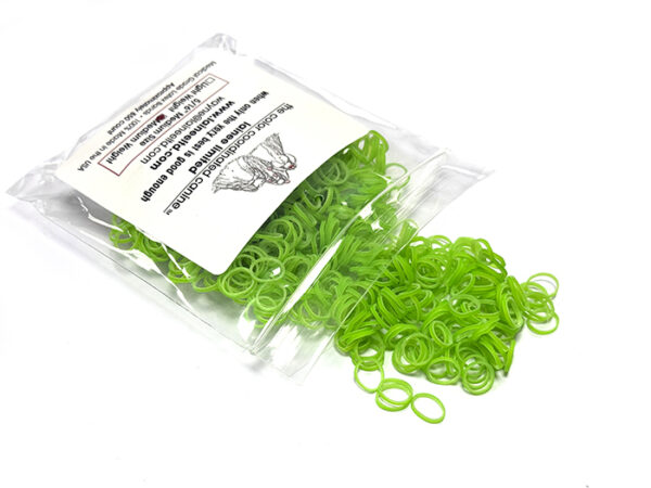 Medium lime green Lainee Резинки Medium 8mm - LIME GREEN — изображение 1