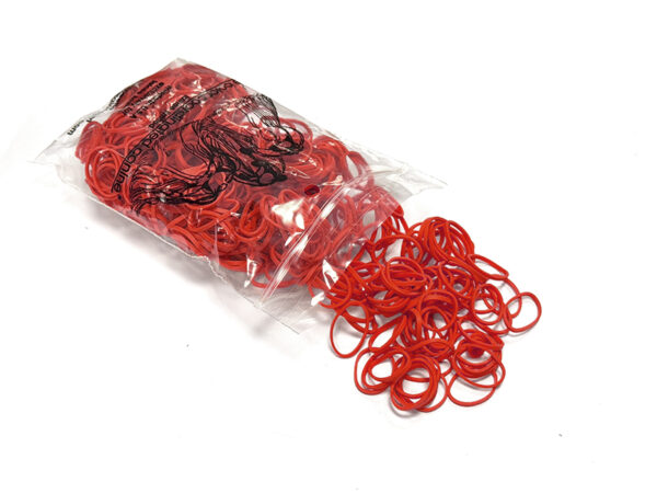 Wrap red Lainee Резинки для папильоток #8 - RED — изображение 1