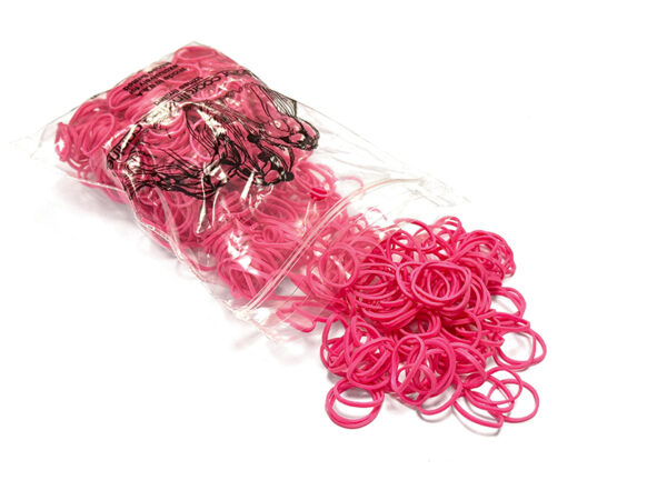 Wrap shocking pink Lainee Резинки для папильоток #8 - SHOCKING PINK — изображение 1
