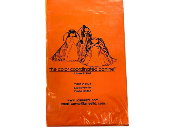 Lainee Plastic Paper Wraps - ORANGE - Image 1