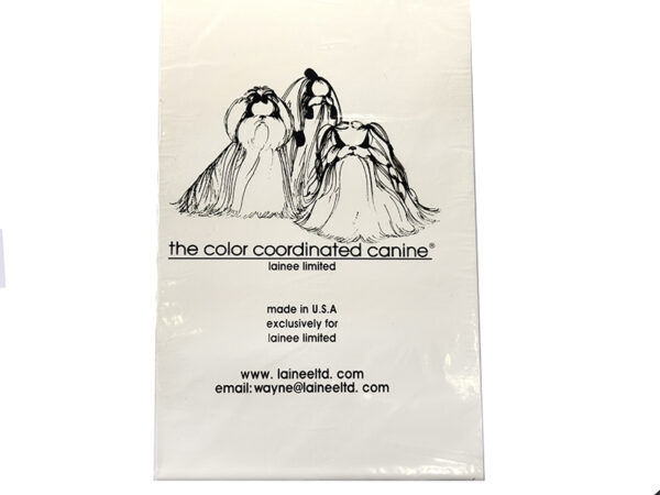 Lainee Plastic Paper Wraps - WHITE - Image 1