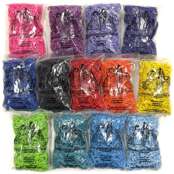 Lainee Резинки для папильоток #8 - SHOCKING PINK — изображение 3