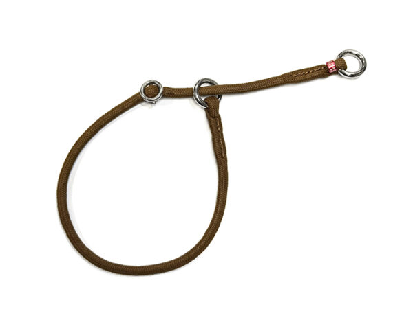 ARTESANO choke collar - BROWN - Image 1