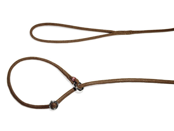 artesano showlead brown ARTESANO näituserihm - PRUUN - Image 1