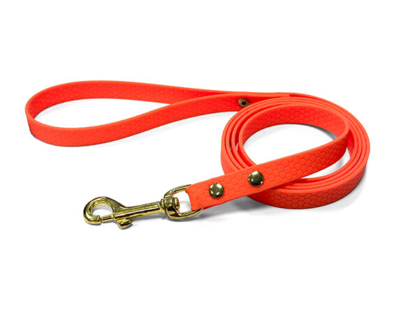 BioThane поводок HEXA - ОРАНЖЕВЫЙ — изображение 1