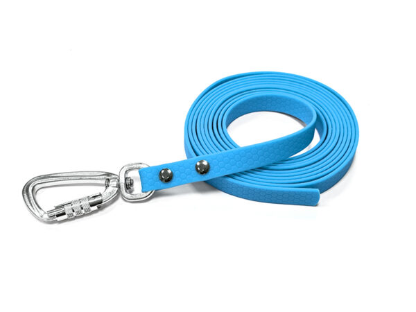 Biothane HEXA Twist lock - BLUE - Image 1
