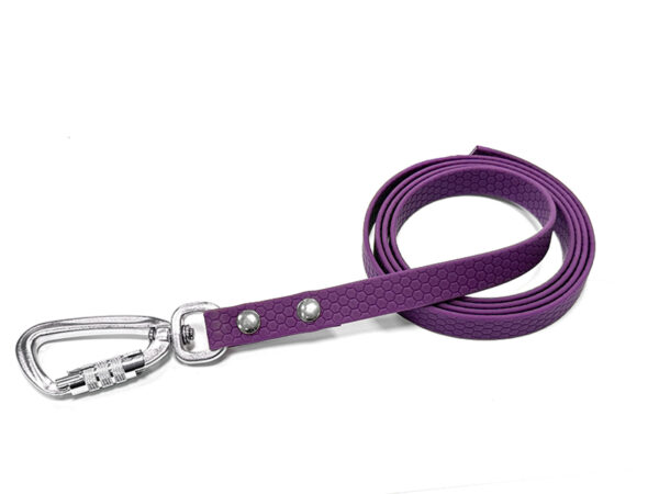 Biothane HEXA Twist lock - PURPLE - Image 1
