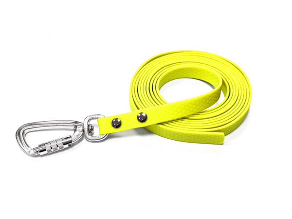 biothane hexa twist yellow Biothane HEXA Twist lock - YELLOW - Image 1