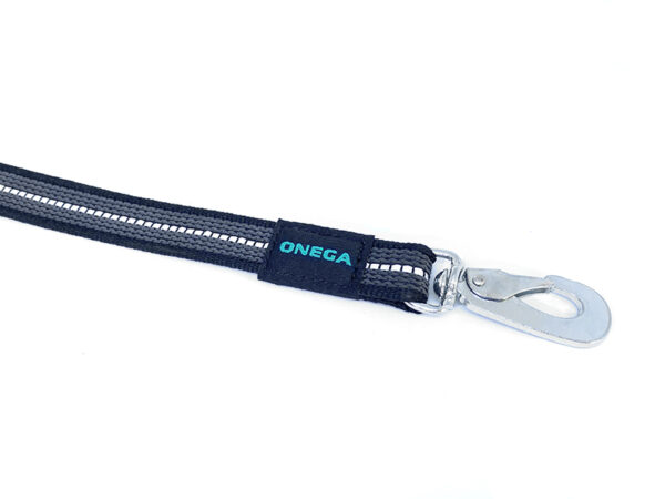 latex grey reflective BGB Latex leash GREY reflective - Image 5