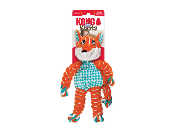 KONG Floppy Knots Fox S/M - Image 1