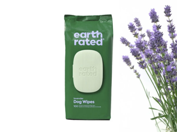 Biobased Dog Wipes LAVENDER 100pcs - Image 1