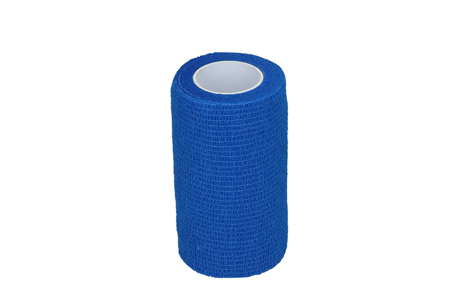 bandage 10cm blue Bandage Animal Profi – Isekinnituv Side Karva Fikseerimiseks SININE - Pilt 1