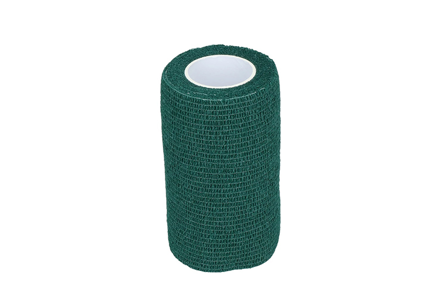 bandage 10cm green Bandage Animal Profi – Isekinnituv Side Karva Fikseerimiseks ROHELINE - Pilt 1